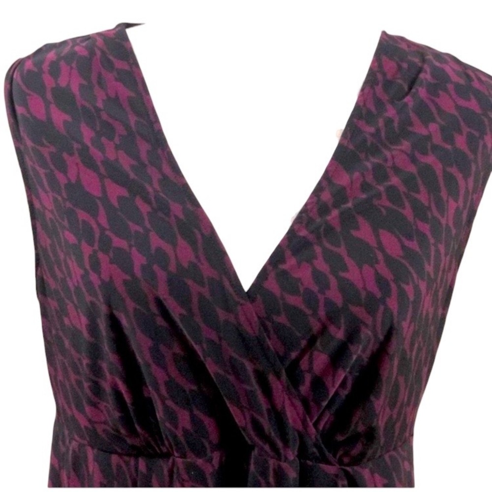 LIZ LANGE MATERNITY Sleeveless V-neck Stretchy Ombré Dress size M - Picture 2 of 7